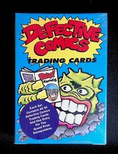 1993 DEFECTIVE COMICS TRADING CARDS FACTORY SEALED BOX SET VINTAGE NIB W/ GIFT picture