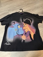 D23 EXCLUSIVE Disney Aladdin Jafar and Genie black, size M oversize Shoe Palace picture