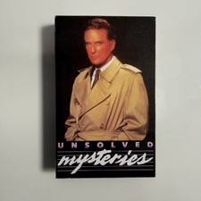 Unsolved Mysteries 3D VHS Mini Refrigerator Magnet 80's 90's True Crime picture