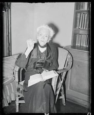 Elderly Professional Pausing For A Smoke - Taken In Charge By T 1935 Old Photo picture