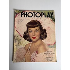 Vintage Photoplay Magazine August 1948 Lana Turner Tyrone Power James M Cain picture