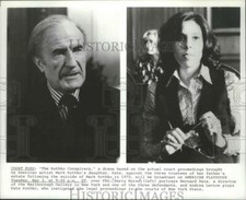 1983 Press Photo Barry Morse and Andrea Levine in 