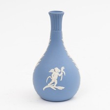 Wedgwood Blue Jasperware with White Cherub Embellishments 5