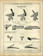 1903 PAPER AD Flobert rifle parts gun material breach block extractor spring picture