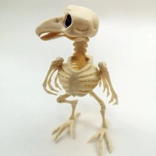 Horror Raven Crow Skeleton Halloween Plastic Animal Bones Haunted House Party Ho picture