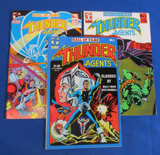 Hall Of Fame THUNDER AGENTS Complete Set Lot 1-3 Wood Ditko Crandall Kane picture