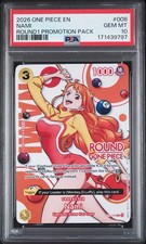 2026 ONE PIECE ROUND1 PROMOTION PACK #008 NAMI PSA 10 picture