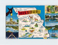 Map & Attractions Missouri USA Q-31199 picture