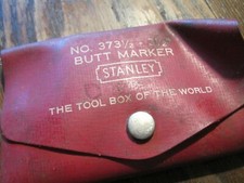 VTG Stanley Butt marker no. 373 1/2 x 3 1/2 