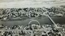 Vintage postcard Seaside Oregon bird's eye view real picture RPPC  a2-451 picture