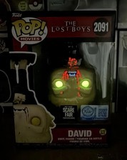 Custom Bloody GITD Funko Pop The Lost Boys David 2091 Hot Topic Scare Fair GLOW picture