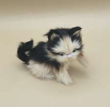 Realistic Cat/Kitten Figurine Made with Real Fur picture