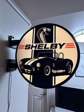 Shelby Cobra LED Wall Sign – Double-Sided  Garage & Man Cave Light picture