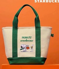 2026 Starbucks Peanuts Snoopy Tote Bag Fall Limited Edition Brand New picture
