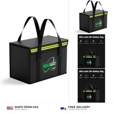 12V 100Ah LiFePO4 Lithium Battery Fireproof Safe Bag Large Capacity Explosion... picture
