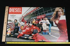 1995 Diesel Jeans Fashion Formula 1 2-pg Magazine Page Print Ad Poster Vintage picture