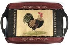 Chicken Kitchen Serving Tray Featuring 