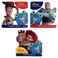Toy Story 5 Movie Stickers Woody Buzz Lightyear Jessie Lilypad Disney World DVC picture