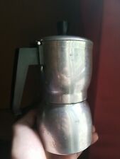 Vtg Brevetto 2196 Ilsa Aluminum Flip Top Coffee Percolator Pot Made in Italy picture