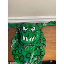 Vintage Green rising Monster toilet prank Rubber Suction Cup Toy Prop Novelty picture