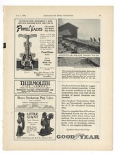 1924 Goodyear Ad: Conveyor Belts for the Mining Industry - Los Angeles, CA picture