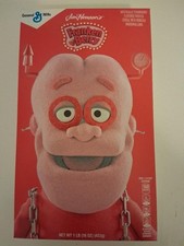 General Mills Franken Berry Cereal Fuzzy Collector's Box Walmart Exclusive 2025 picture
