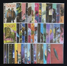 SAGA #1-54 NM Near Full Run Lot Of 46 1st & 2nd Prints 2012 Image Set Lot Keys picture