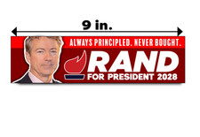 RAND PAUL 2028 Bumper Sticker Decal Political Republican Kentucky Libertarian picture