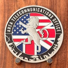Croughton Regional Information Technical Center Challenge Coin  W#24 picture