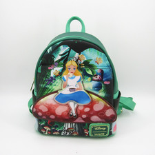 Loungefly Disney Alice in Wonderland on Mushroom Mini Backpack EXCLUSIVE picture