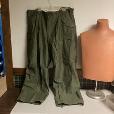 *Vintage Size Extra Large Regular M51 OD Field Trousers Shell Field M-1951 pants picture
