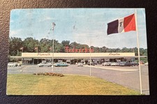 1959 Postcard Tedeschi's Super Market Plymouth Kingston MA Chrome 1950s 60s RPPC picture
