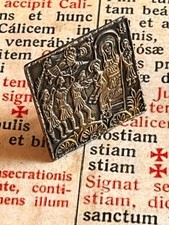 SILVER Art Lombard Adoration of the Magi : Duke Ratchis's altar Lombards's King picture