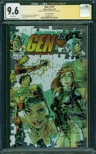 Gen 13 #1 CGC 9.6 WP Chromium Ed. 1995 Image JSA Authentic: Brandon Choi signed picture