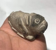 Extermly Amzeing Very Old Bactrain Era Chorlite Stone Wild Animal Statue Figure picture