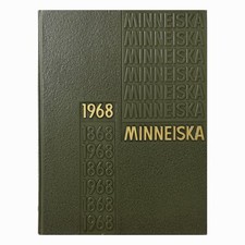 Vintage 1968 Wisconsin State University - Whitewater Yearbook Minneiska Annual picture