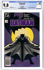 Batman #405N CGC 9.8 Newsstand 1987 4752697017 picture