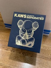 KAWS Separated black vinyl figure new in box never displayed KawsOne Original picture