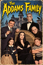 The Addams Family Classic retro TV show Poster Print picture