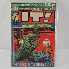 Supernatural Thrillers #1 Marvel 1972 IT Jim Steranko Cover Bronze Age Comic picture