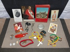 LOT OF 18*VINTAGE*ROMAN-CATHOLIC*VATICAN*COLLECTIBLES*SP*SAI picture