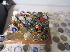 CHALLENGE COIN LOT SET OF 10 DIFFERENT MILITARY, POLICE, FIRE, NAVY, ARMY, USAF picture