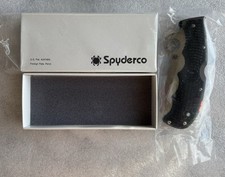 New in box purchased in Japan Spyderco Assist VG-10 Knife only removed for photo picture