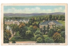 VINTAGE 1949 MARYVILLE TENNESSEE THAW HALL FAYERWEATHER HALL @ MARYVILLE COLLEGE picture