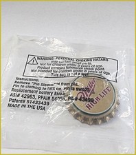 New NOS Vintage Miller Lite flashing bottle cap pin  USA - Needs Batteries RARE picture