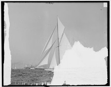 Photo:Reliance Sailboat Just After Finish 1903 picture