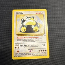 Pokemon Snorlax 30/130 Non-Holo Base Set 2 MP picture