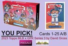 2023 Topps MLB x GPK Series 3 David Gross ~ YOU PICK, Complete Your Set, PRESALE picture