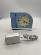 Westclox Big Ben Moonbeam Analog Alarm Clock w/Power Cord Lt. Blue Model #43000X picture