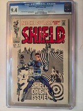 NICK FURY AGENT OF S.H.I.E.L.D. # 4 MARVEL 1968 CGC 9.4 CLASSIC STERANKO COVER picture